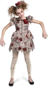 Spooktacular Creations Voodoo Doll Youth Child Costume Sz Medium 8-10y - Picture 1 of 3
