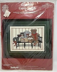 Gloria & Pat gezählter Kreuzstich TIERPORTRÄT Weihnachten 59-15 Kit Neu in Verpackung - Bild 1 von 5