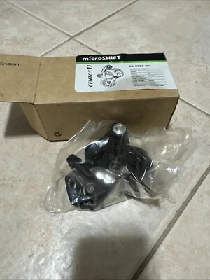 microSHIFT Centos Rear Derailleur - 11 Speed, Short Cage, Black - Image 1 of 4