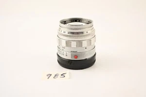 Leica Leitz Summilux-M 50mm F/1.4 Chrome Lens - Picture 1 of 5