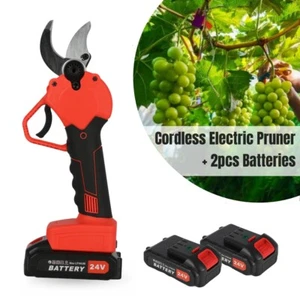 Cordless Pruner Shears 36V 15000mAh 2×Batteries Electric Handheld Secateur Top - Picture 1 of 11