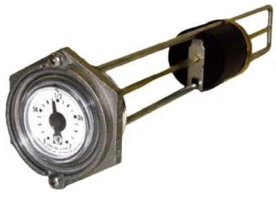 Rochester 8680 Series Flat Dial Vertical Spiral Fuel Level Gauge x 13.5" - Image 1 of 3