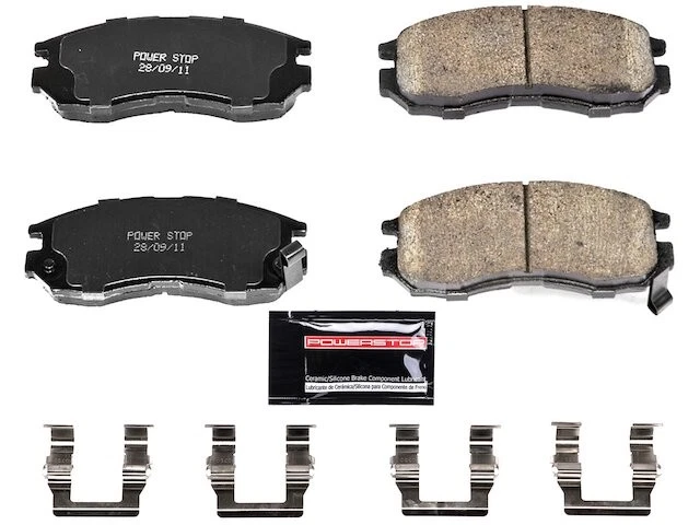 Juego de pastillas de freno delanteras para Mitsubishi Eclipse 1990-2001 1991 1992 1993 1994 RD943CB Foto 1 de 1