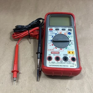 CRAFTSMAN Digital Auto-Ranging Multimeter VOLTMETER AC DC Tester 82029 - Picture 1 of 9