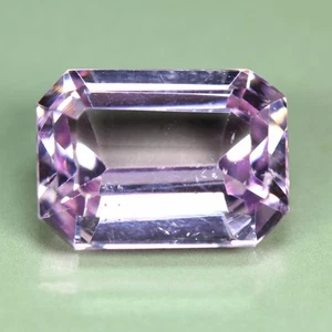 8.46 Cts_Romantic Master Octagon Cut_100 % Natural BIG Pink Kunzite_Afghanistan - Imagen 1 de 3