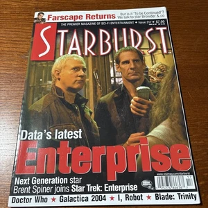 VTG 2004 Starburst Sci-Fi TV Magazine: Enterprise Next Generation Brett Spiner - Picture 1 of 13