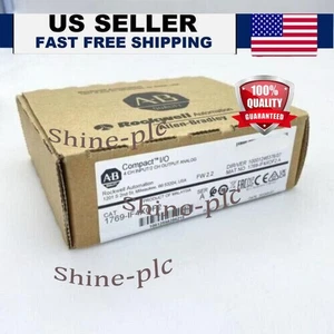 New Sealed 1769-IF4XOF2 SER A CompactLogix 6 Pt A/I and A/O Module AB US - Picture 1 of 4