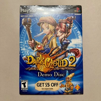Dark Cloud 2 Demo Disc for PS2 | New/Sealed | FREE SHIPPING - Image 1 of 2