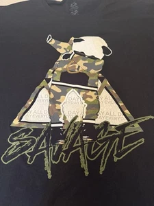 Fruit Of The Loom Platinum Tagless Savage Dabbin Camo Panda T-Shirt Size 4xl - Picture 1 of 3