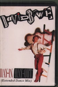 David Bowie Day In Day Out cassette UK Emi 1987 cassette in special case. plays - Picture 1 of 2