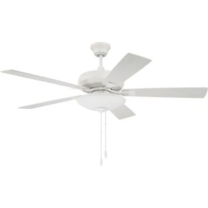 Craftmade ECF111W5-WWOK Eos Indoor Ceiling Fan White - Picture 1 of 1