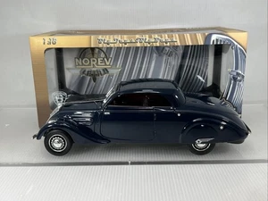 1/18 Norev 1937 Peugeot 402 Eclipse Blue 184704 - Bild 1 von 23