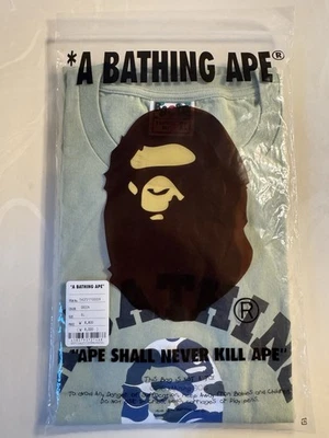 Camiseta Universitaria A Bathing Ape Bape Verde ✅ Auténtica ✅ X-grande 🦍 Foto 1 de 3