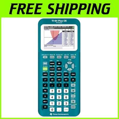 TI-84 Plus  Graphing Calculator - Trinomial Teal - Image 1 of 4
