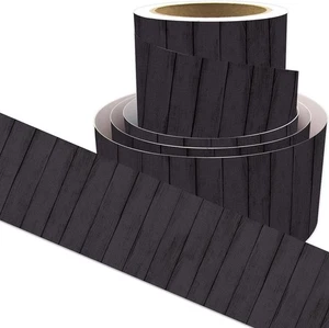 Black Wood Bulletin Board Border Straight Border Trim for Classroom Decoration - Picture 1 of 7