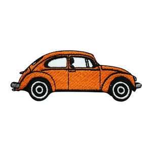 Parche Coche Vintage, Parche Coche Vintage Bordado Hierro Coser Parche 10x4cm - Imagen 1 de 1