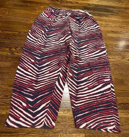 Zubaz Minnesota Twins Pants Zebra Print Y2K MC Hammer Retro MLB Adult L Cover