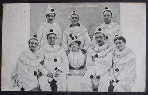 Postal de teatro 1905 Gold's Margate Pierrots Muelle Variedad Espectáculos PIERROT TROUPE - Imagen 1 de 2