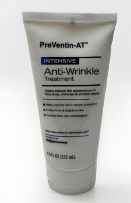 cvs PreVentin-AT Tratamiento Intensivo Antiarrugas Libre de Parabenos 4.5oz Foto 1 de 2