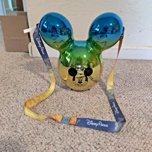 Disney Parks - Mickey Mouse Metallic Ombre Ballon Popcorn Eimer - Gebraucht - Bild 1 von 8