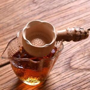 Tea Sieve Tea Strainer Retro Tea Infusor Natural Bamboo Tea Filters  Teahouse