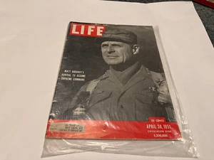 Life Magazine April 30, 1951 General Matthew Ridgway -   Coca-Cola Ad 824 - Picture 1 of 1