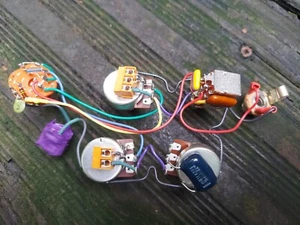 Gibson EB-3 Solderless Harness Bass cut mode Bourns Pots Custom KellingSound - Picture 1 of 5