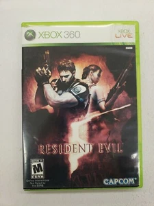 Resident Evil 5 Xbox 360 Game V Free Fast Shipping - Picture 1 of 4