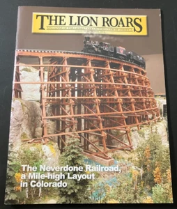 The Lion Roars Lionel Collectors Club Magazine Volume 43 No 4, April 2014 CLEAN - Picture 1 of 3