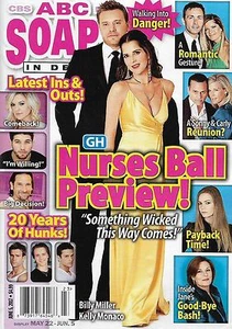 ABC Soaps In Depth Magazine Jun 5 2017 Billy Miller Kelly Monaco Nancy Lee Grahn - Picture 1 of 3