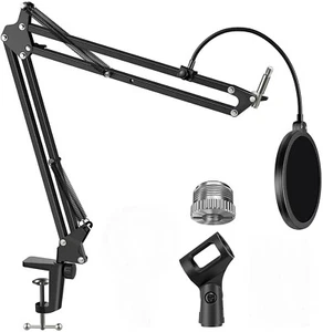 InnoGear Microphone Stand MU047 windscreen pop filter boom mic mount studio - Picture 1 of 12