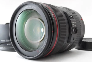 [N Mint+++] Canon EF 24-105mm f/4 L IS USM Wide Telephoto Zoom w/Hood,cap Japan - Picture 1 of 8