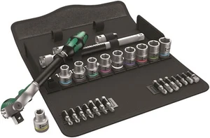 Wera 8100 SC 6 Zyklop Speed-Knarrensatz 1/2" Antrieb metrisch 28-teilig 05004076001 - Bild 1 von 12
