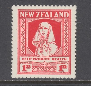 New Zealand Sc B2 MLH. 1938 1p+1p scarlet Nurse, complete set, VF. - Picture 1 of 1