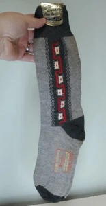 Vintage Clothing Genuine Hemphill Dress Socks Cotton Gray Hosery - Picture 1 of 13