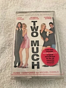 Two Much by Michel Camilo Original Motion Picture Soundtrack OST Cassette NEW - Imagen 1 de 1