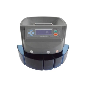 Commercial Electronic Coin Counter Sorter Pennies Through Dollar Coins Automatic - Picture 1 of 10
