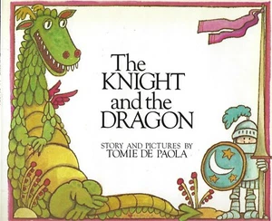 The Knight and the Dragon by Tomie dePaola (1980 pbk) ~ SIGNED copy childrens - Picture 1 of 2