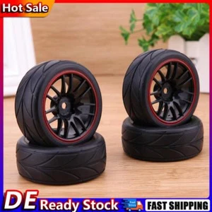 Domybest 4 RC 1/10 Universal Car Racing Felge Reifen Offroad Truck Car Buggy Tir - Bild 1 von 6
