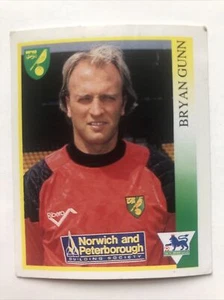 Merlin Premier League 1994 Football Sticker Bryan Gunn Norwich City 282 - Picture 1 of 2