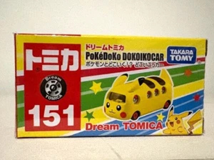 Takara Tomy Pokemon Dream Tomica 151 PokeDoko Dokoikocar Pikachu Car JAPAN - Bild 1 von 1