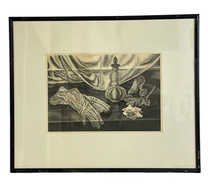 E Hubert Deines Signed Wood Engraving “Harmonies And Sentimental Motif” - Picture 1 of 7