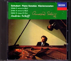 Andras SCHIFF Signed SCHUBERT Vol.2 Piano Sonata D.566 784 850 CD Klaviersonaten - Picture 1 of 1