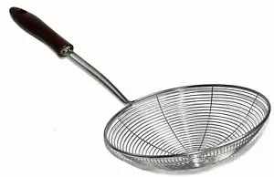 Livewell Asian Spider Stainless Steel Kitchen Strainer Skimmer, 6-Inch FSK92009 - Picture 1 of 2