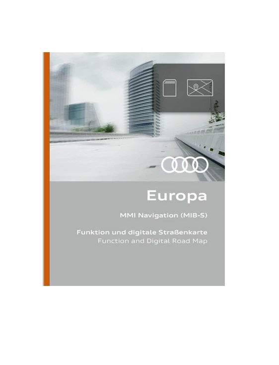 Audi A4 RS4 A5 Q5 RS5 S4 S5 SQ5 Freischaltung 8W0063192 Navigationsfunktion - Bild 1 von 1