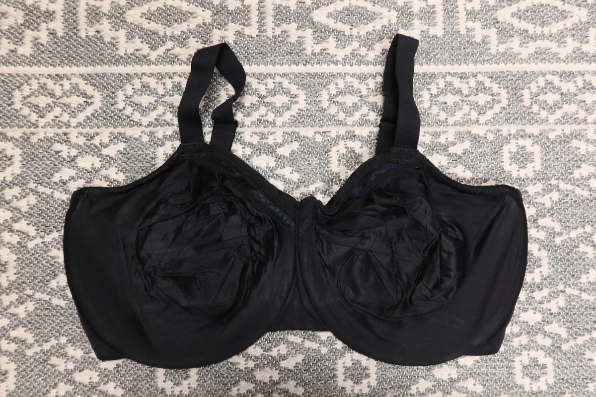 Wacoal Women's Midnight Soiree Underwire Bra - Embroidered, Mid-Coverage With Lurex Detail