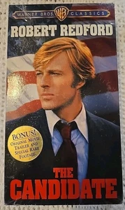 THE CANDIDATE  ~ VHS~  1972 - ROBERT REDFORD ~ BONUS FEATURES - Picture 1 of 2