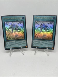 2- Yu-Gi-Oh! Wünsche für Augen blauer Karten - SDWD-DE042 Ultra Rare 1. Auflage - Bild 1 von 2