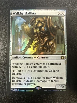 Walking Ballista Prerelease Cards Foil 181/184 HP JL - Image 1 of 4