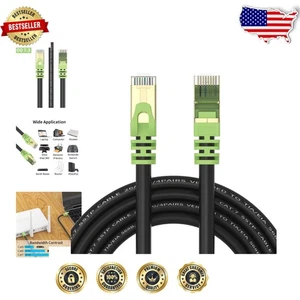 400ft Cat 7 Ethernet Cable - 10Gbps Waterproof, Direct Burial, SFTP Shielded - Picture 1 of 11